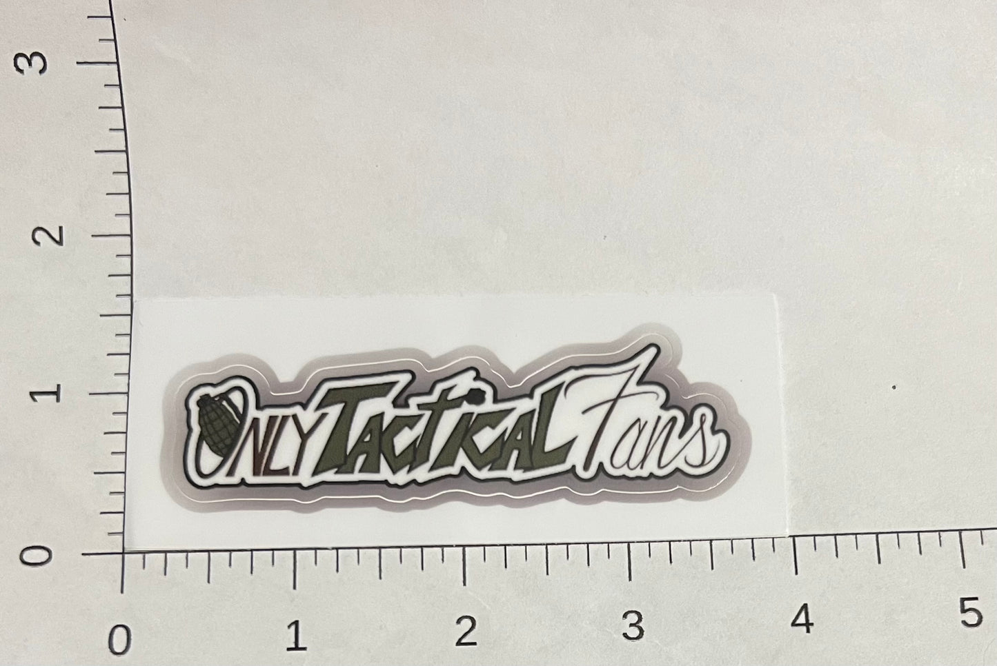 OnlyTacticalFans Inside Sticker