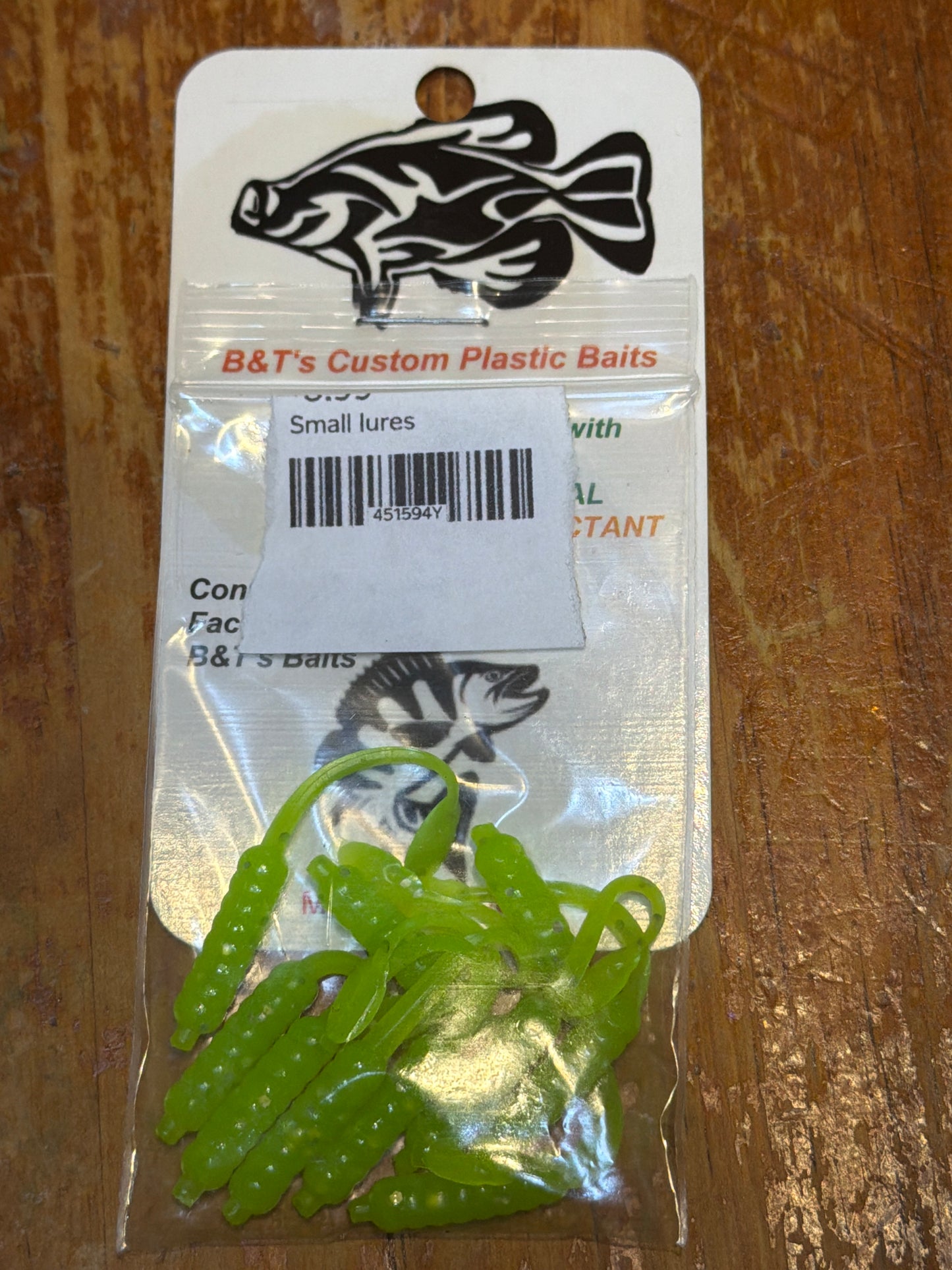 Small Soft Plastic Fishing Lures – Multiple Colors
