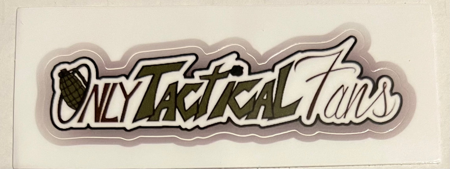 OnlyTacticalFans Inside Sticker