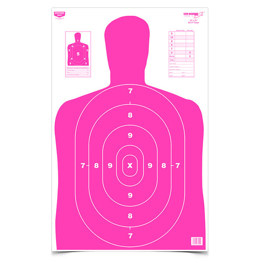 B-27 Police Silhouette Target – Full Size Paper Shooting Target (Sold Individually)