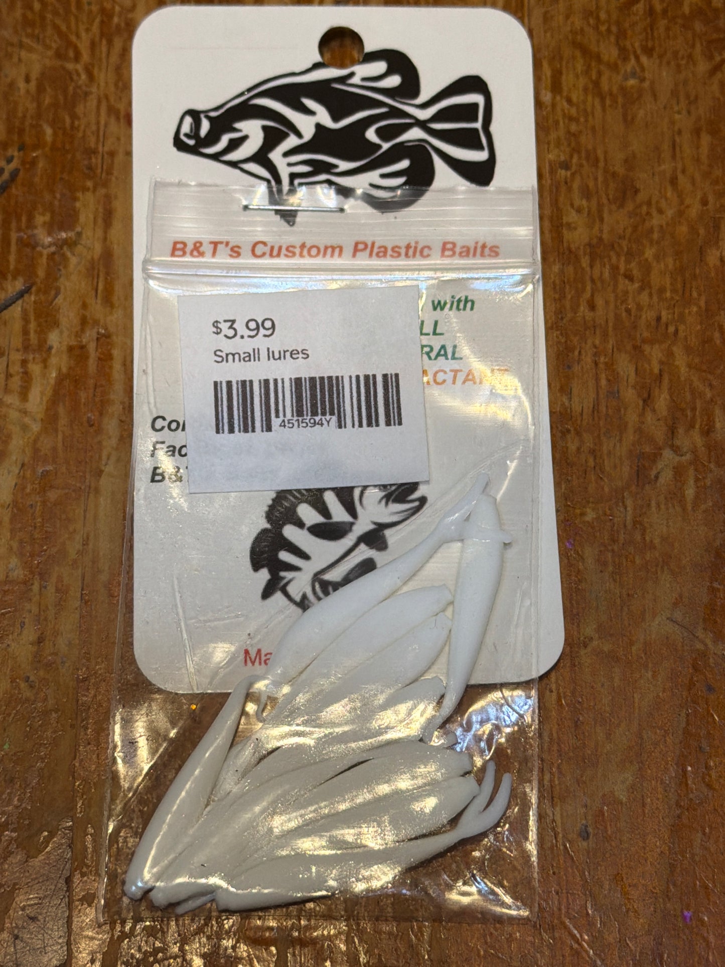 B&T Small Soft Plastic Fishing Baits – Assorted Colors & Styles – Dealer’s Choice