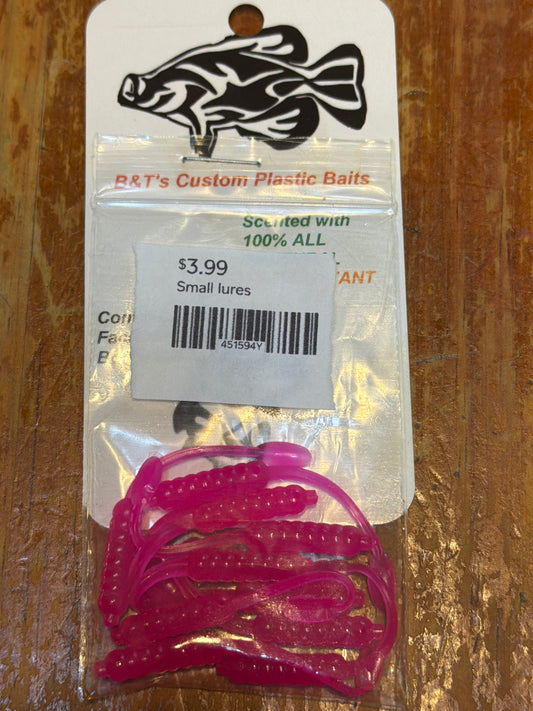 Small Soft Plastic Fishing Lures – Multiple Colors