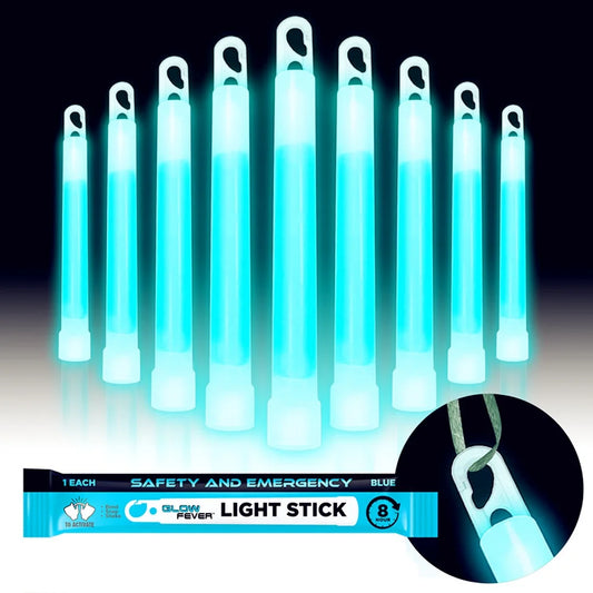 Glow Fever Blue Light Stick – 8 Hour Emergency Glow Stick | Non-Toxic & Non-Flammable