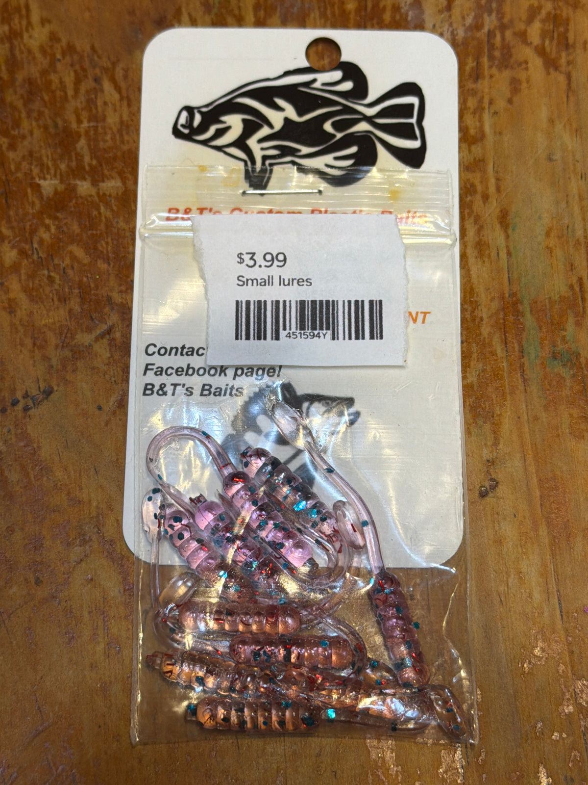 Small Soft Plastic Fishing Lures – Multiple Colors
