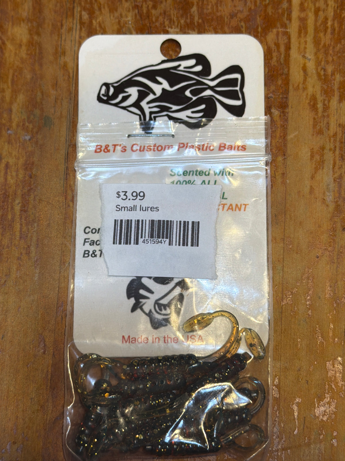 Small Soft Plastic Fishing Lures – Multiple Colors