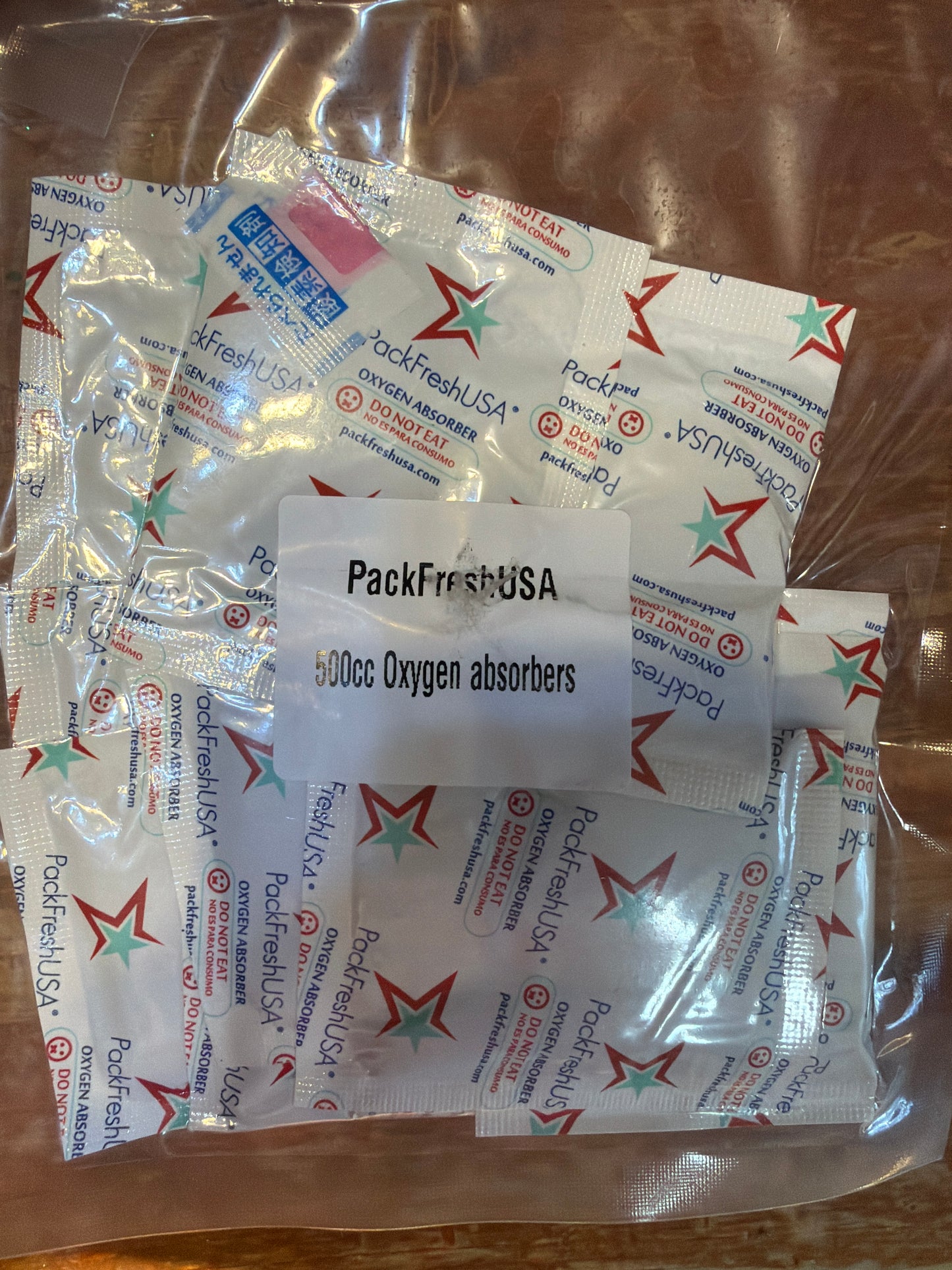 Multi-Size Oxygen Absorber Packs – Food Storage & Mylar Bag Preservation Packs