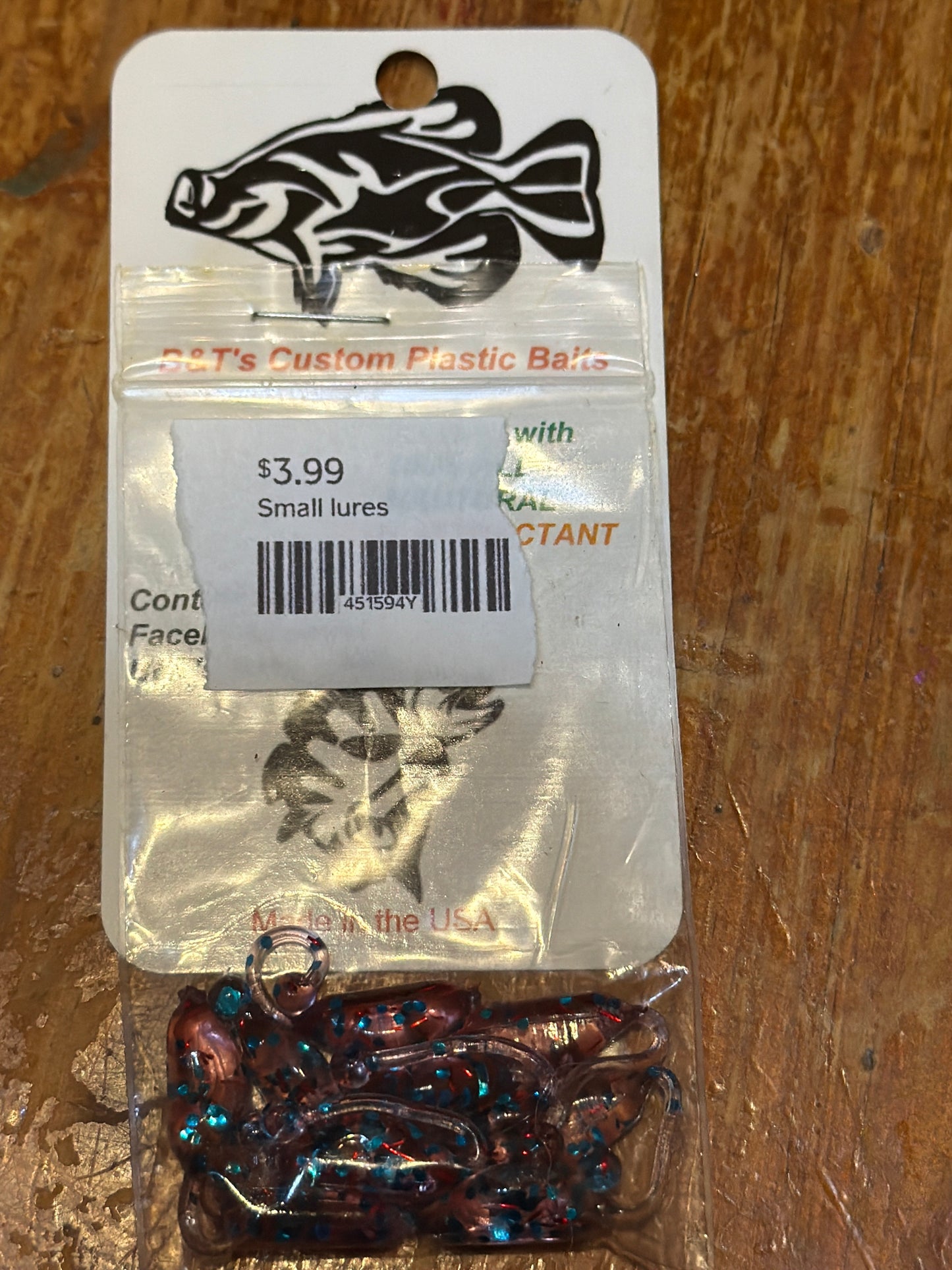 B&T Small Soft Plastic Fishing Baits – Assorted Colors & Styles – Dealer’s Choice