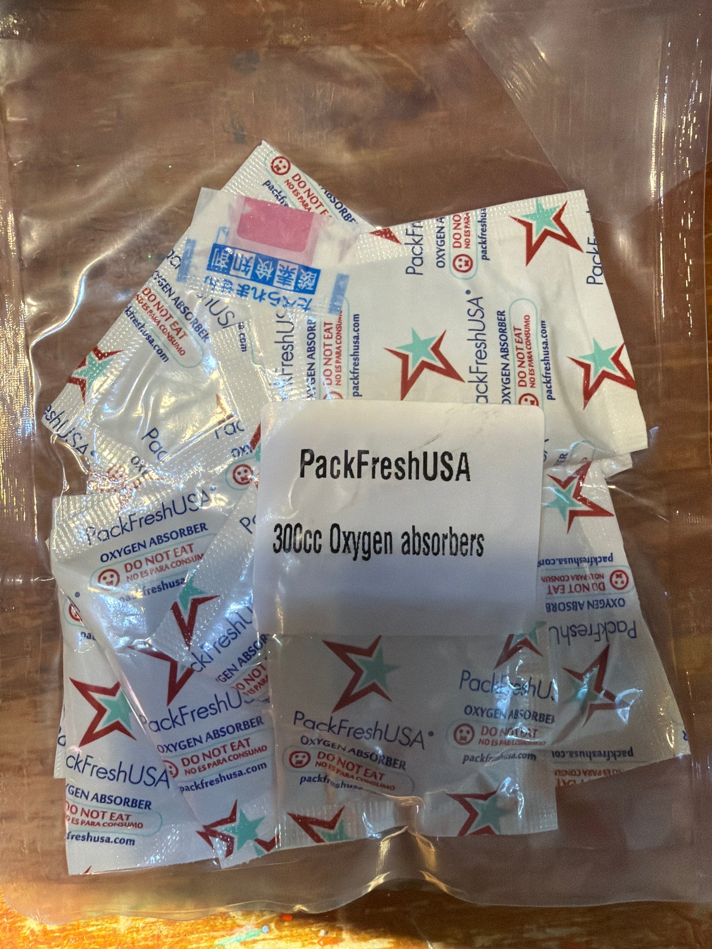 Multi-Size Oxygen Absorber Packs – Food Storage & Mylar Bag Preservation Packs