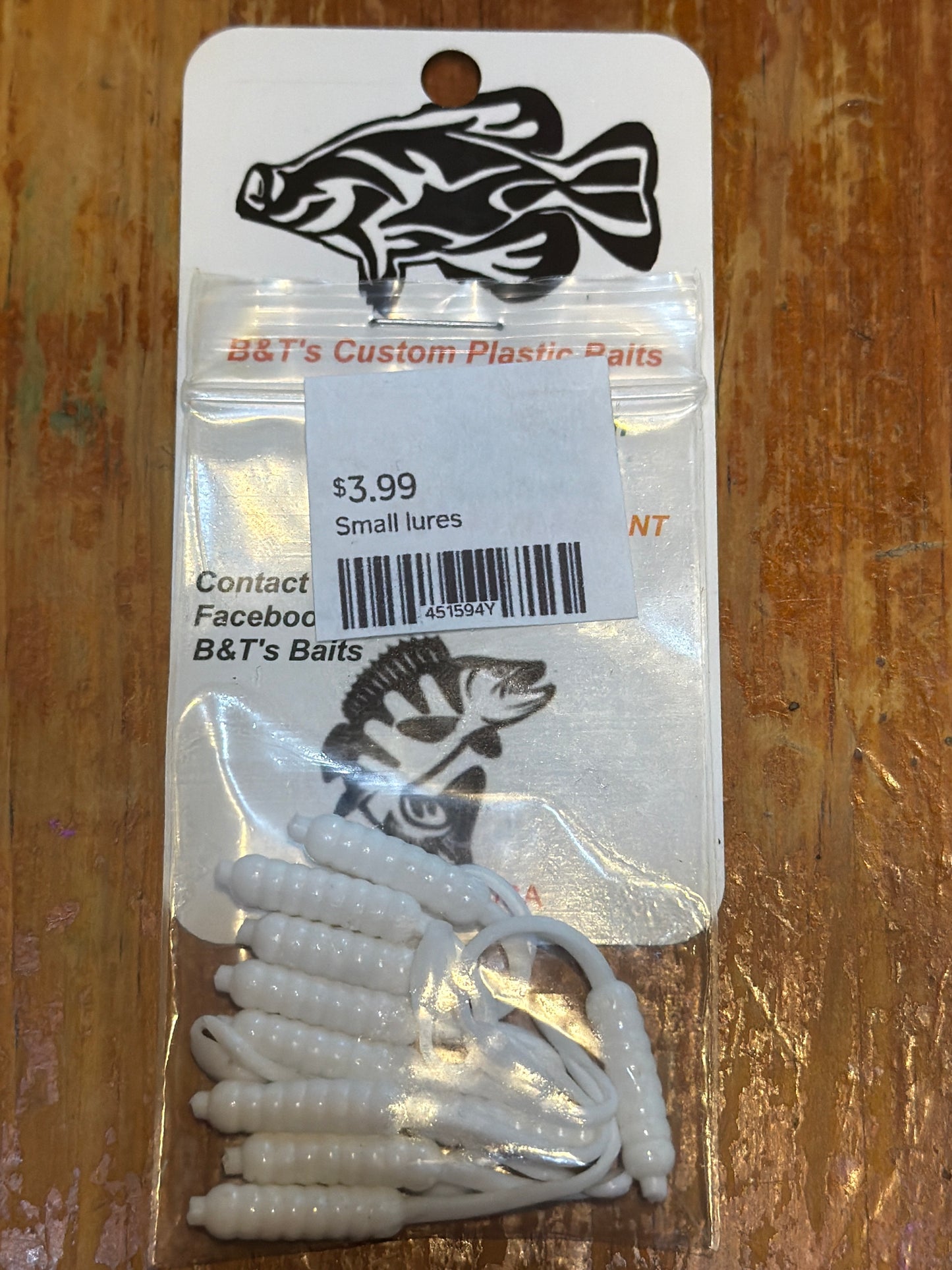 Small Soft Plastic Fishing Lures – Multiple Colors