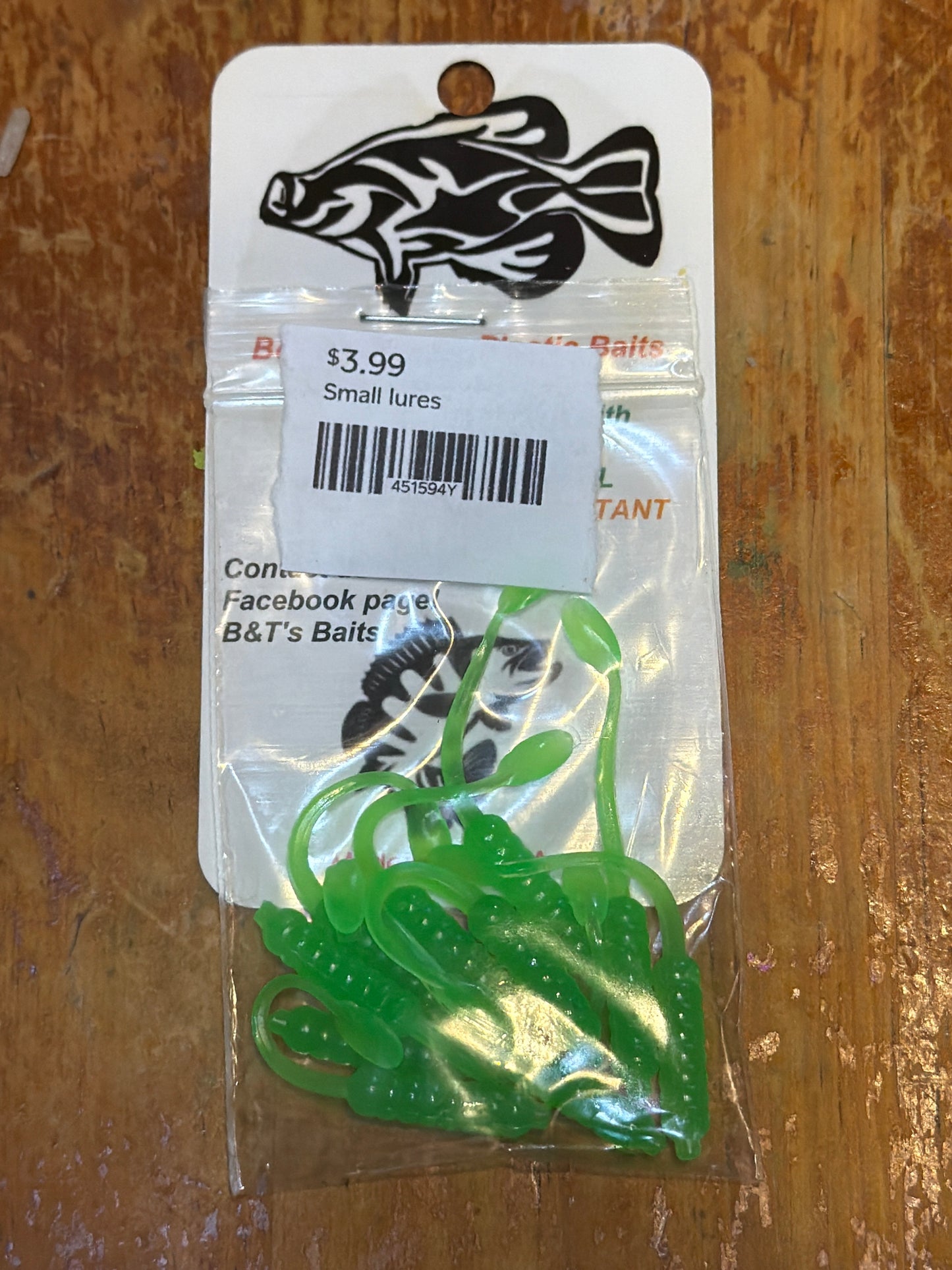 Small Soft Plastic Fishing Lures – Multiple Colors