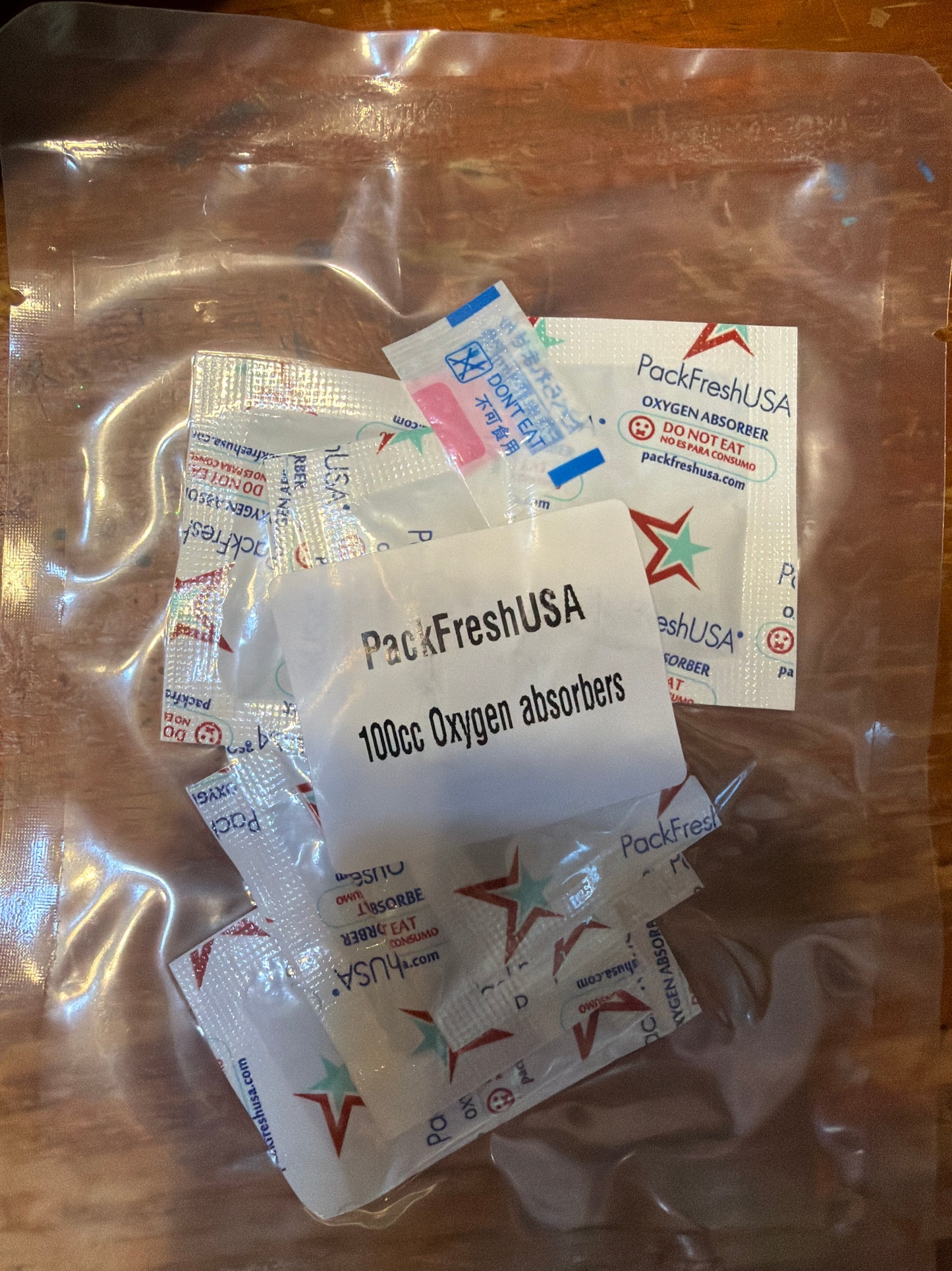 Multi-Size Oxygen Absorber Packs – Food Storage & Mylar Bag Preservation Packs