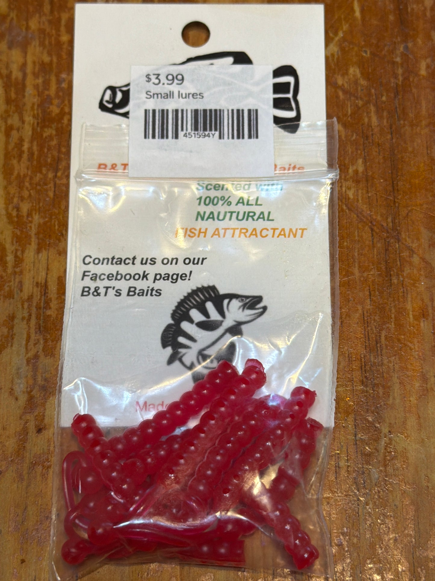 Small Soft Plastic Fishing Lures – Multiple Colors