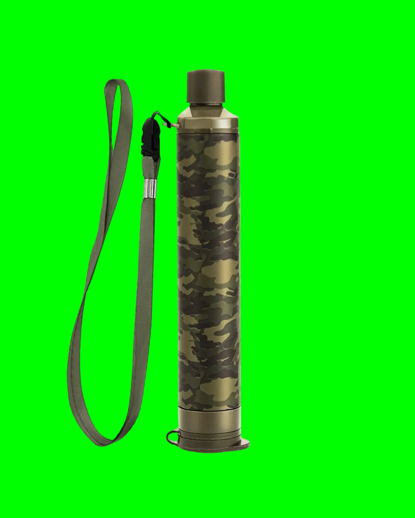Personal Water Filter Straw (Camo Edition)