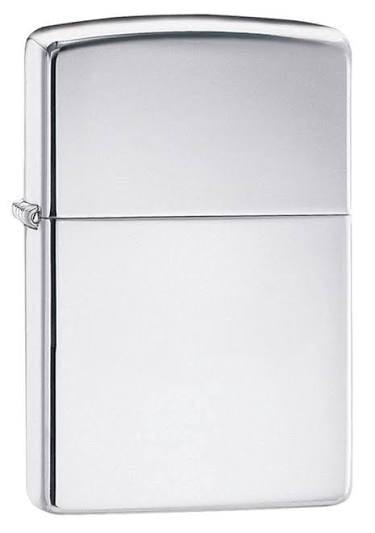 Genuine Zippo High Polish Chrome Windproof Lighter – Made in USA