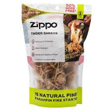 Zippo Tinder Shreds – Natural Fire Starter