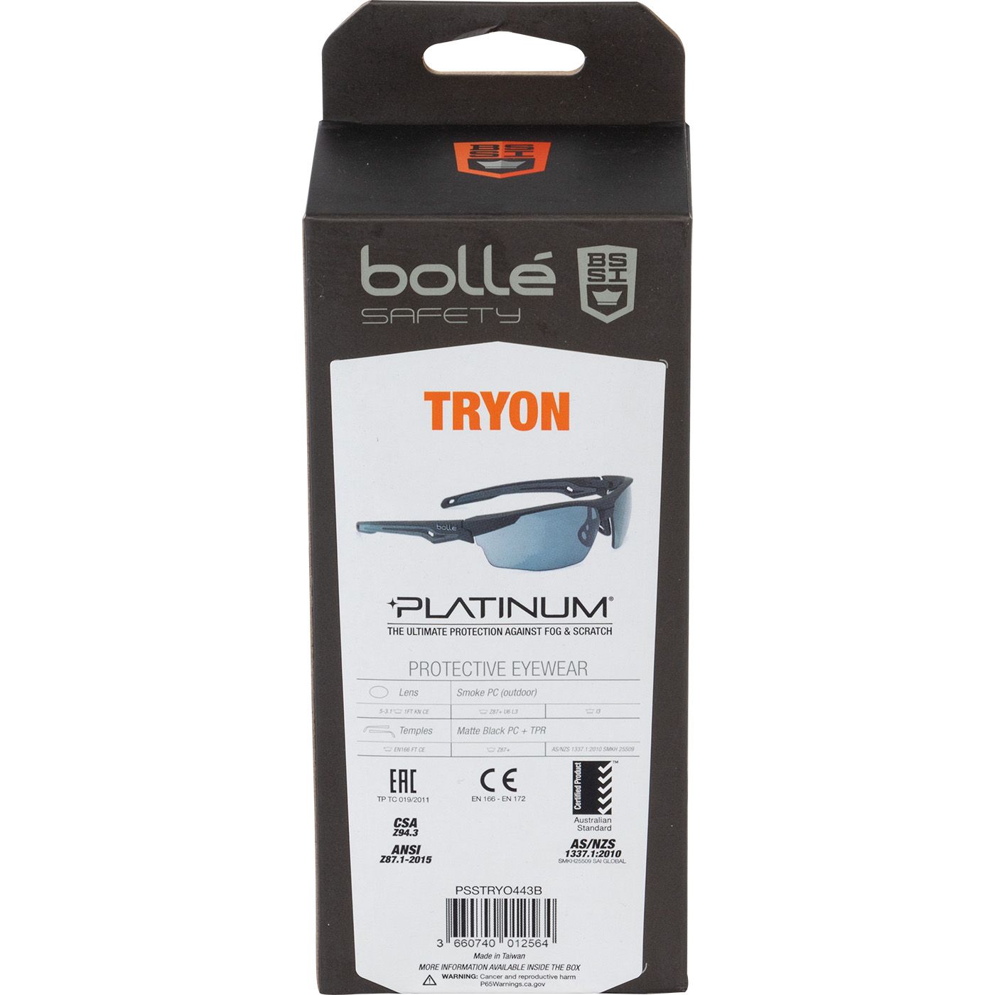 BOLLÉ TRYON TACTICAL GLASSES
