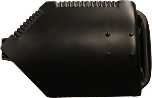 RED ROCK MILITARY TRI-FOLD SHOVEL W/ CASE 23" OPEN BLACK