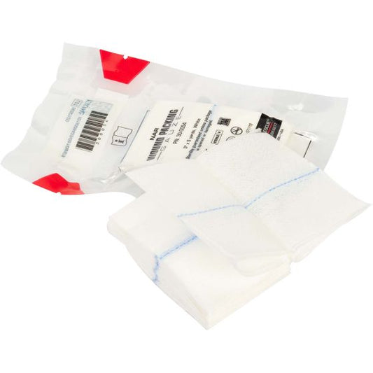 North American Rescue Wound Packing Gauze (Z-Fold) – 3” x 5 Yards | Sterile Trauma Gauze for Bleeding Control