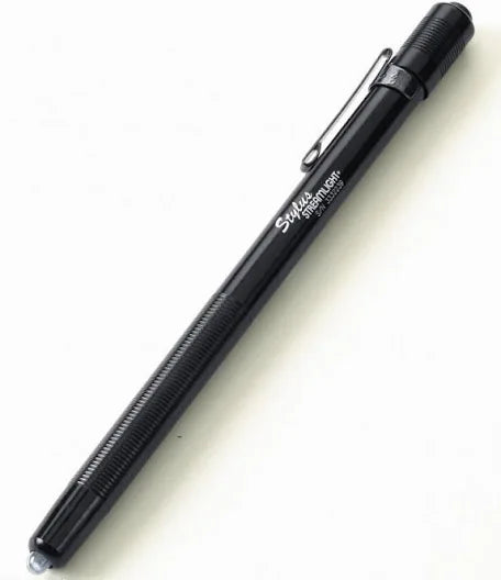 Streamlight Stylus 3 LED Penlight – White LED w/ Pocket Clip (Black)