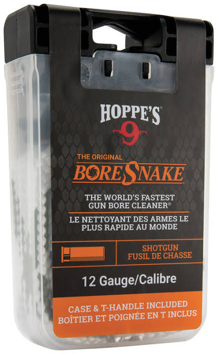 Hoppe’s BoreSnake 12 Gauge Shotgun Bore Cleaner – Fast Pull-Through Cleaning System