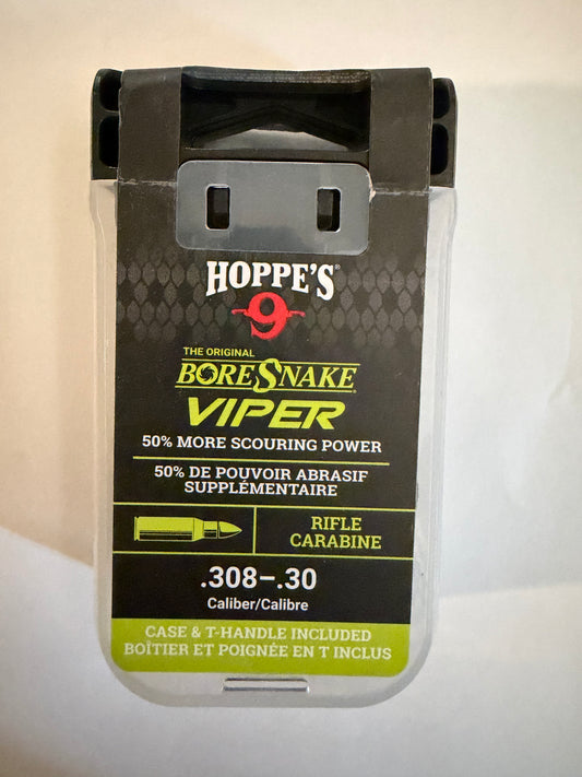 Hoppe’s BoreSnake Viper Bore Cleaner – .30 Cal / .308 Rifle & Carbine