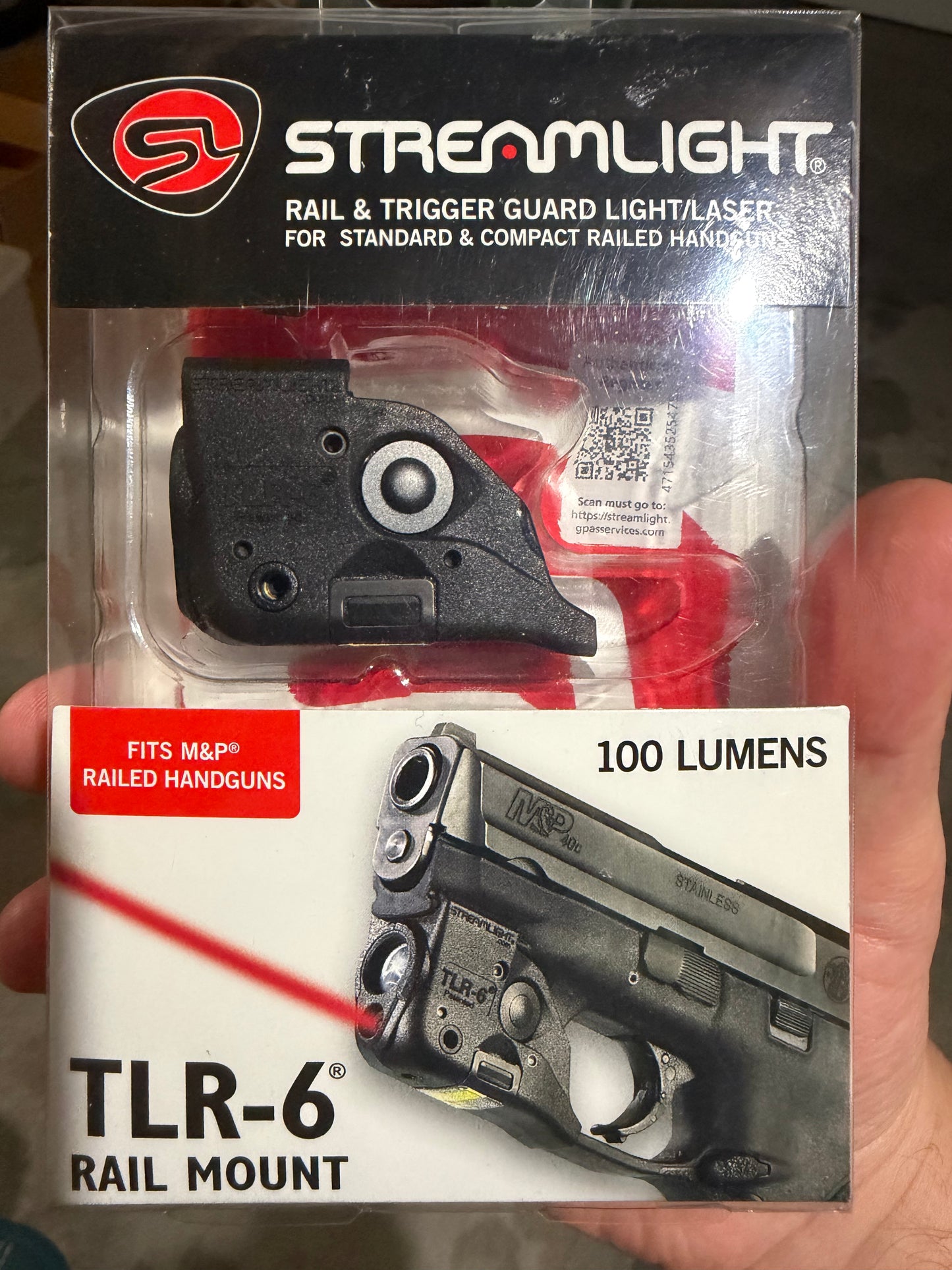 Streamlight TLR-6 Rail Mount Light & Red Laser – S&W M&P