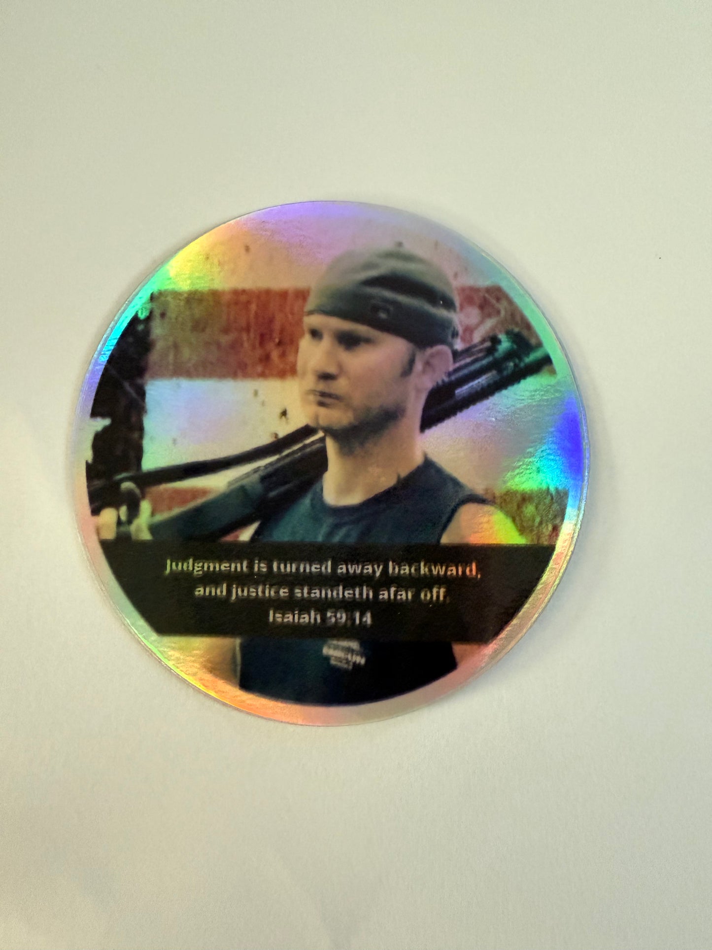CRS Judgement Sticker