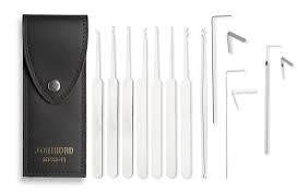 11-Piece Lock Pick Set with Metal Handles - MPXS-11